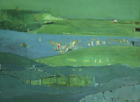 005|100x100cm|Mixed Media on Canvas|2022